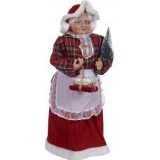 Χριστουγεννιάτικο Διακοσμητικό Αγ. Βασιλίνα με Δώρα (30cm)